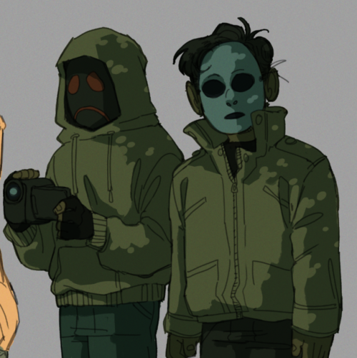 masky and hoodie | Tumblr