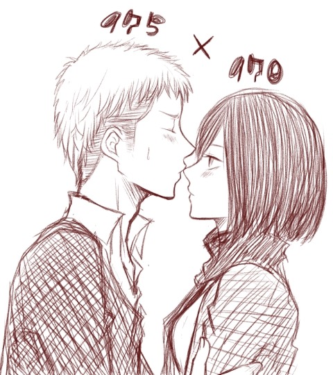 mikasa x eren on Tumblr