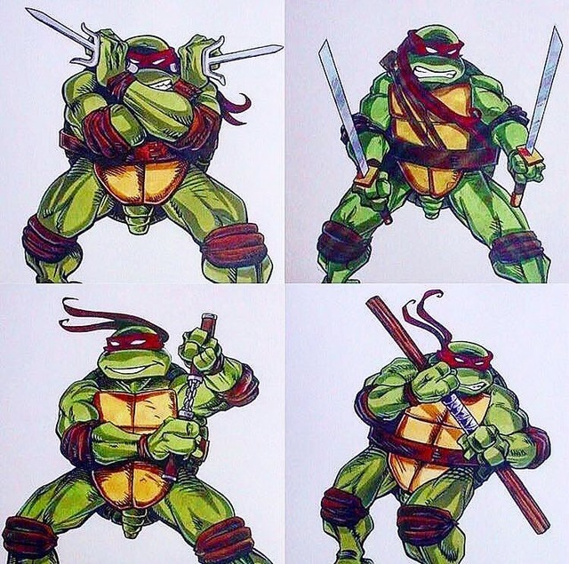 tmnt 4 turtles brothers