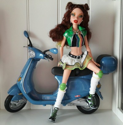 my scene roller girl dolls