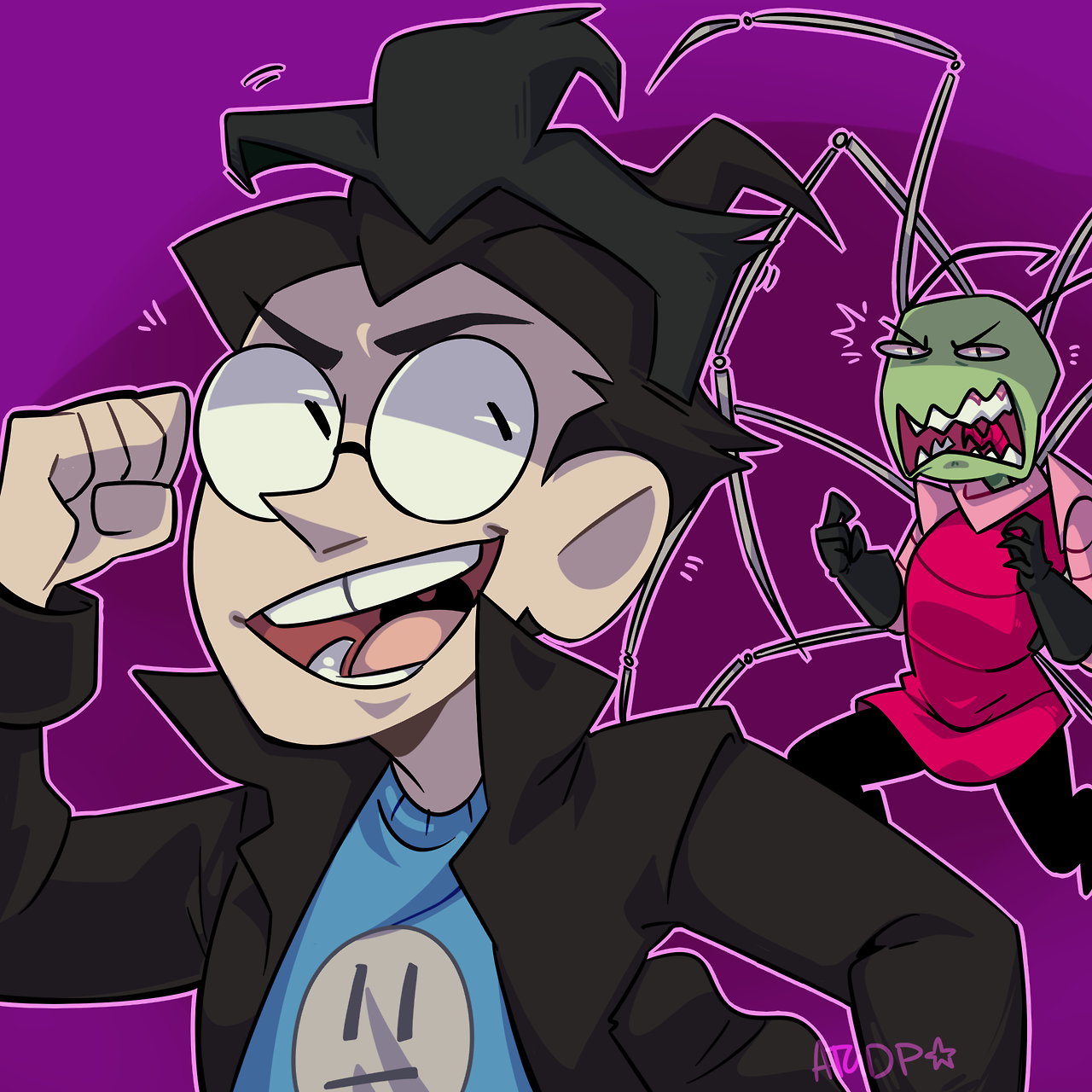 INVADER ZIM FAVORITES : all-this-goddamn-pastry: he stole zim’s wig