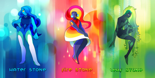 syntheticimagination:I made some gemsonas based on evolutionary...