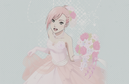 slugnin:*:・ﾟ✧ shounen heroines + wedding dresses