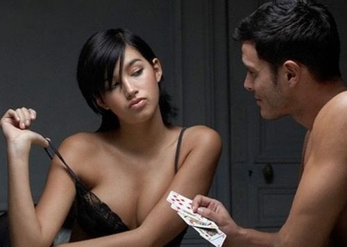 Naughty game of poker