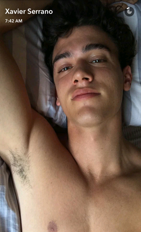 dacrilagnia:Xavier Serrano on Snapchat