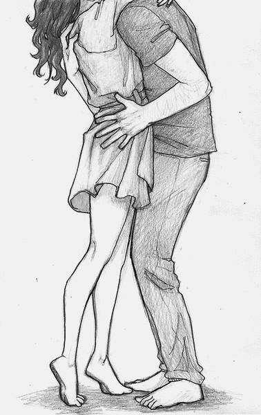 couple drawing on Tumblr