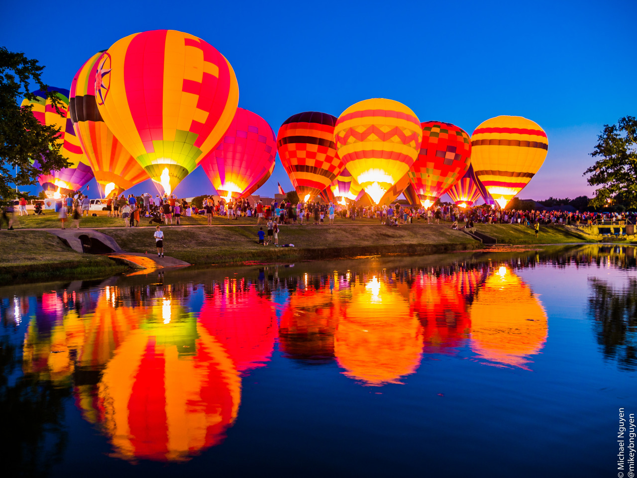 28th Annual Highland Village Balloon Festival. My... Michael Nguyen