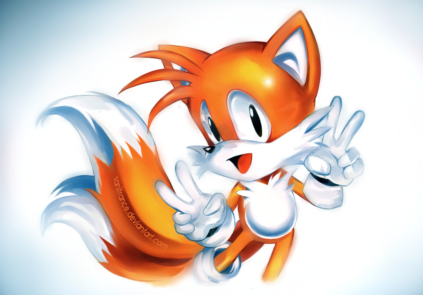 Tails flying