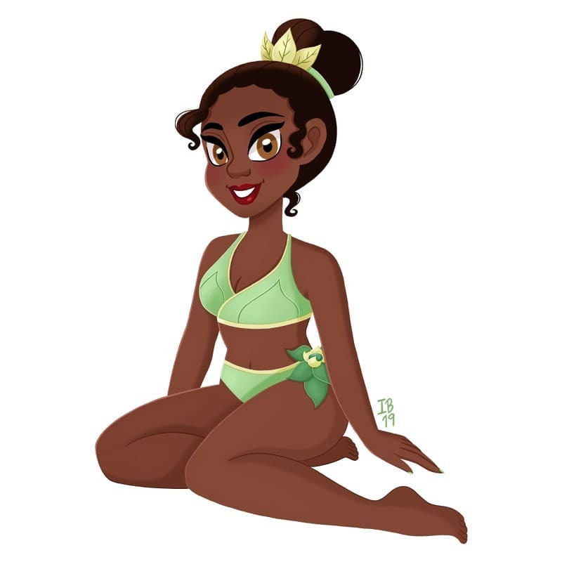 princess tiana swimwear