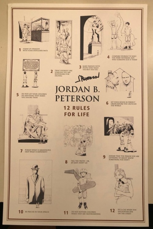 themaninthegreenshirt:Jordan Peterson - ‏ 12 Rules for...