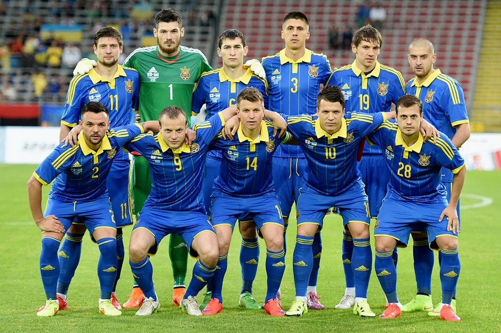Football Friendly Internationals team photos — Ukraine national