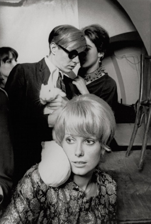 twixnmix:Edie Sedgwick, Andy Warhol, Catherine Deneuve,...