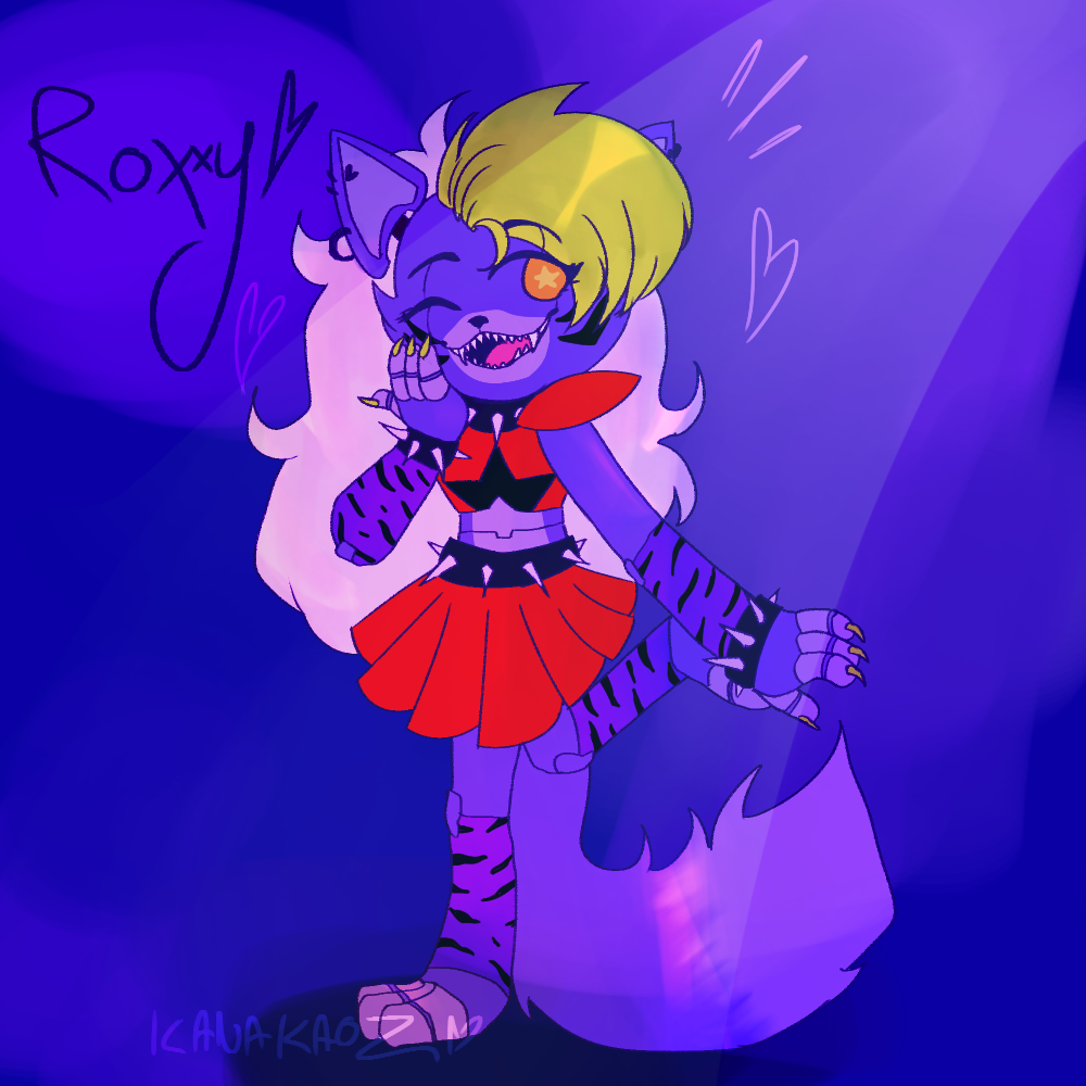 Roxanne x glamrock chica