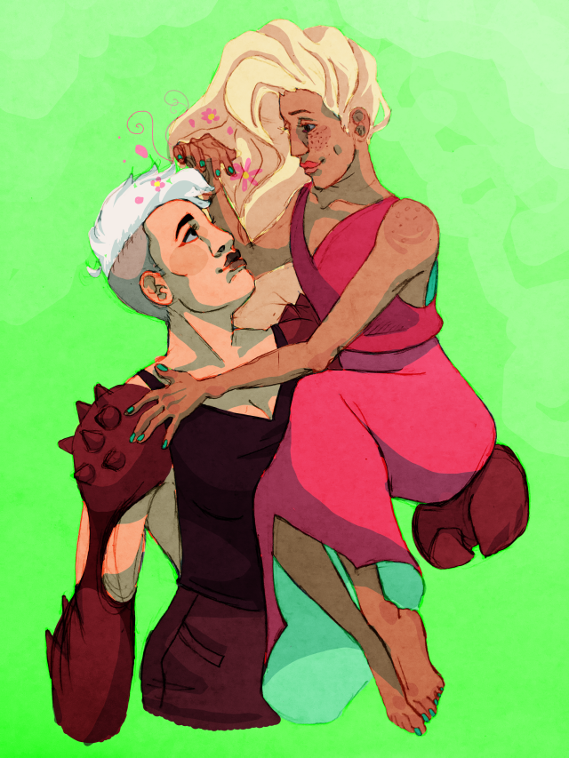 me, appearing from a hole in the earth: she-ra was so good scorpia and perfuma are in love please take this as my offering to...