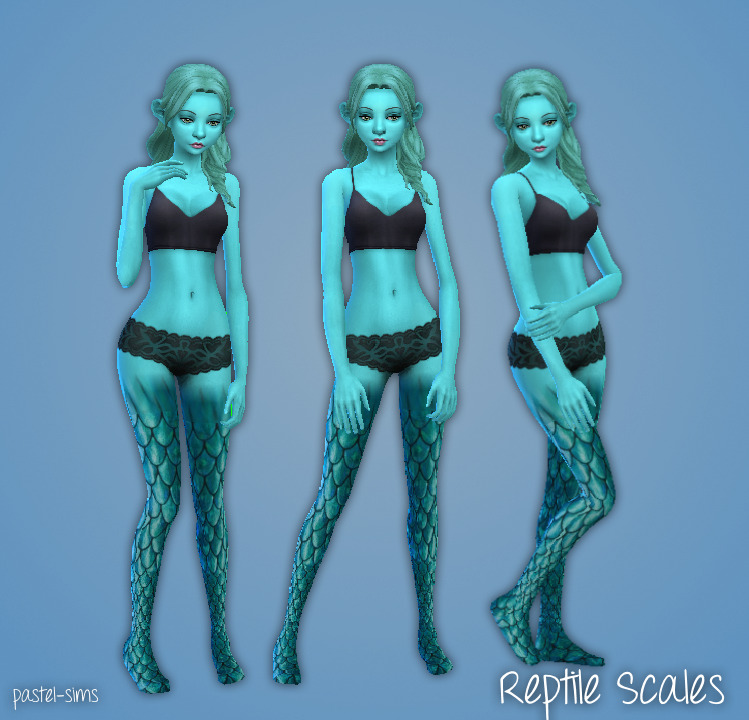 sims 4 scales skin