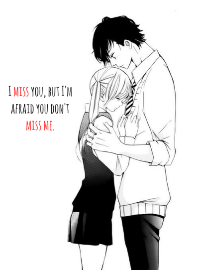 Anime Couple Romantic Quotes gambar ke 19