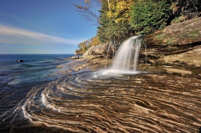 Wanderlust — Pictured Rocks National Lakeshore is located on...