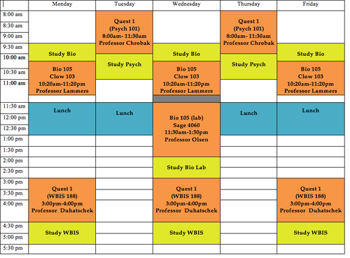 sample-schedules-for-freshmen-go2uwo