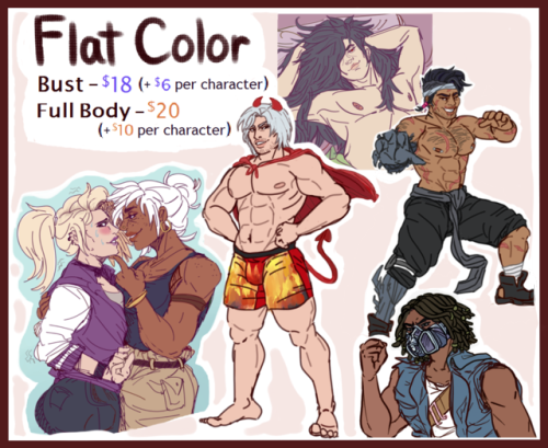 ryuji-goda:howdy yall, ive updated my commissions and opened...