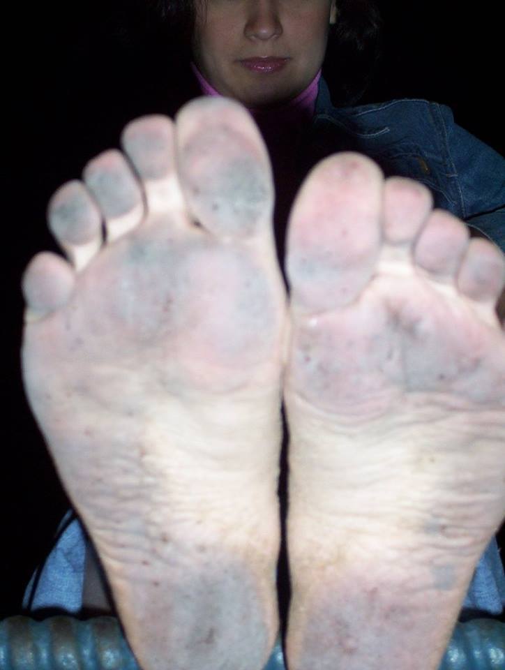 Female Dirty Feet Soles Just B