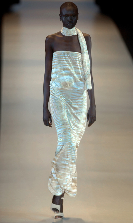 driflloon:alek wek @missoni ss04