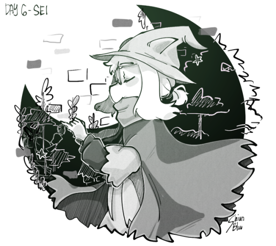 Day 6 Inktober - Sei
