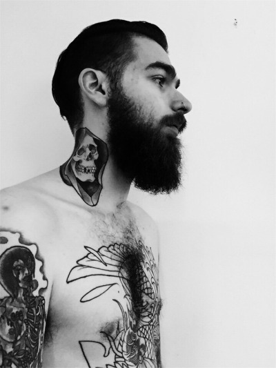neck tattoos tumblr men
