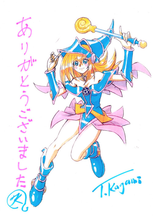 kawaishizuka:Dark Magician Girl by Takahiro...