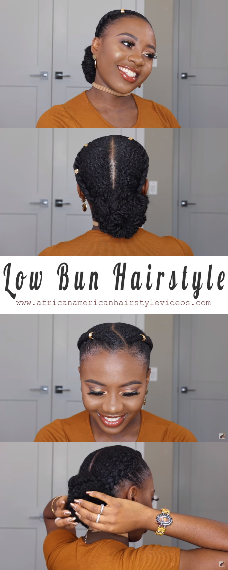 African American Natural Hair Styles Tutorials