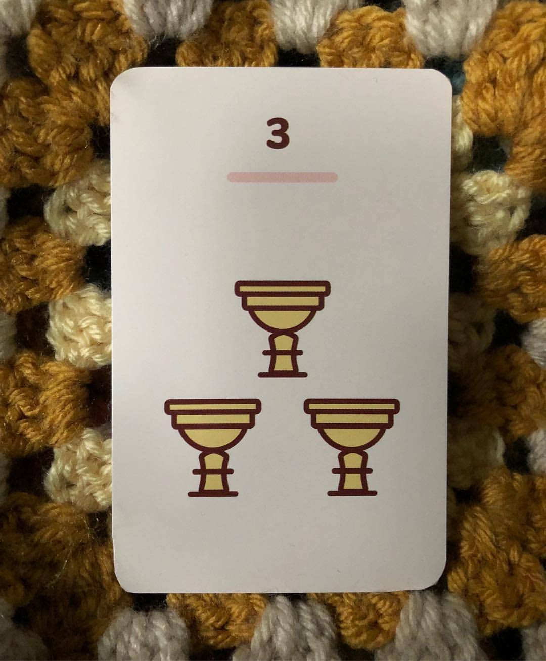 three of cups