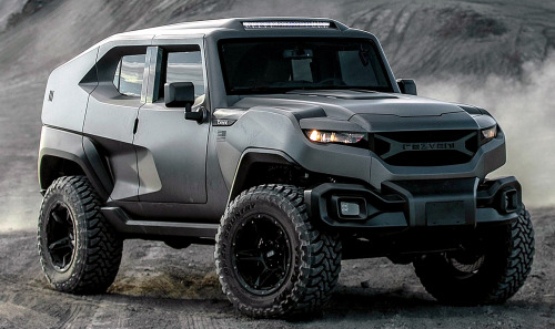 carsthatnevermadeitetc:Rezvani Tank X, 2019. A new version of...