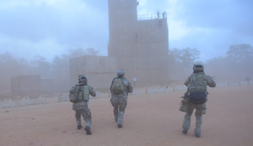 militaryarmament:Green berets with the 7th Special Forces Group,...