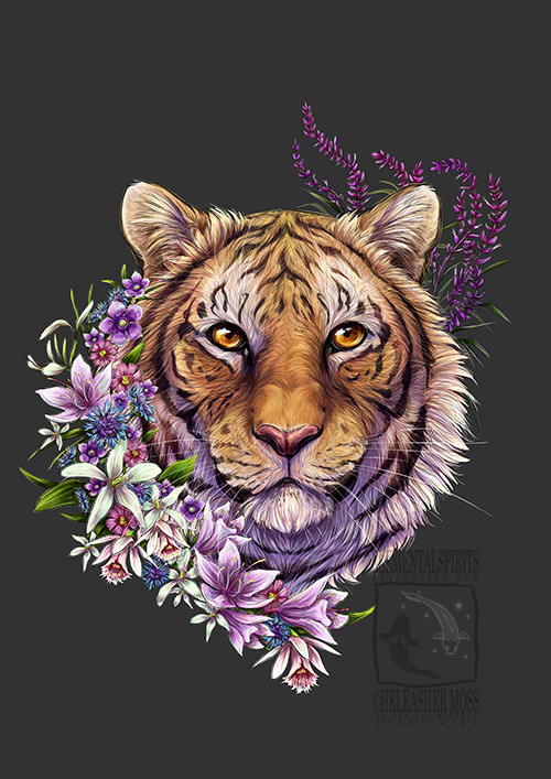 tiger art on Tumblr