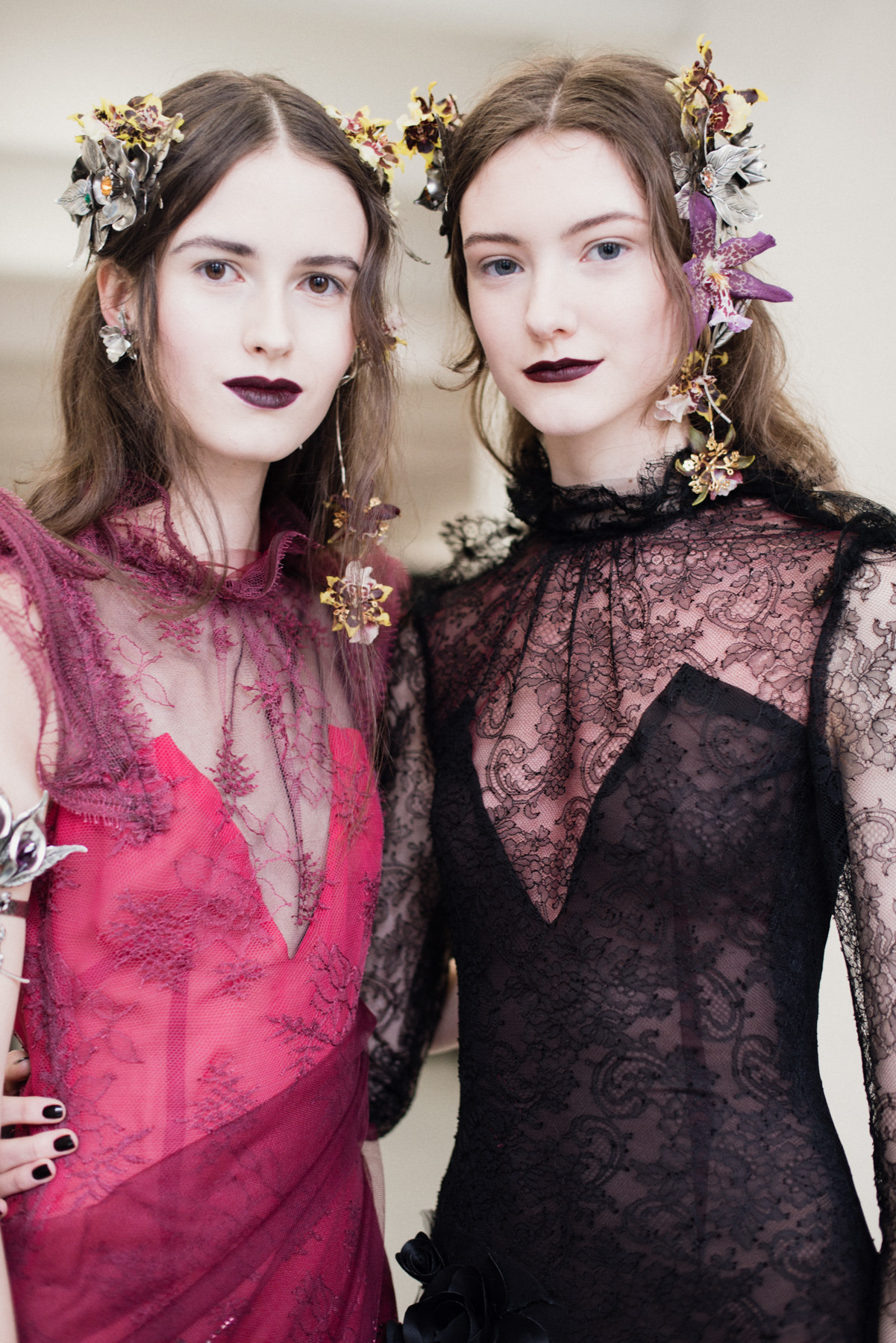 CR Fashion Book — This season’s Rodarte girl comes with flowers in...