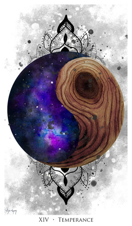 watercolor yin yang | Tumblr