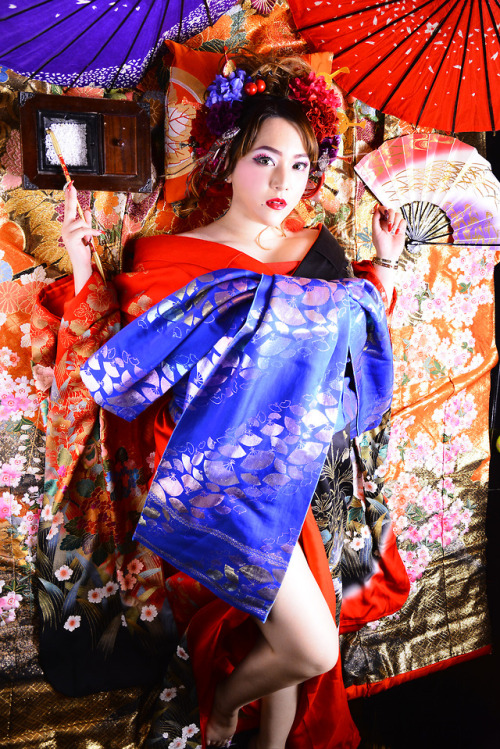 wasou kimono japanese japanese models japanese girl japanese beauty beauty beautiful legs bigeyes hot gorgeous japanese oiran kei.akatsuki