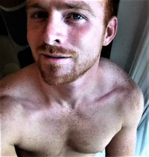 gingerinfatuation:Putting your shoulders into it …