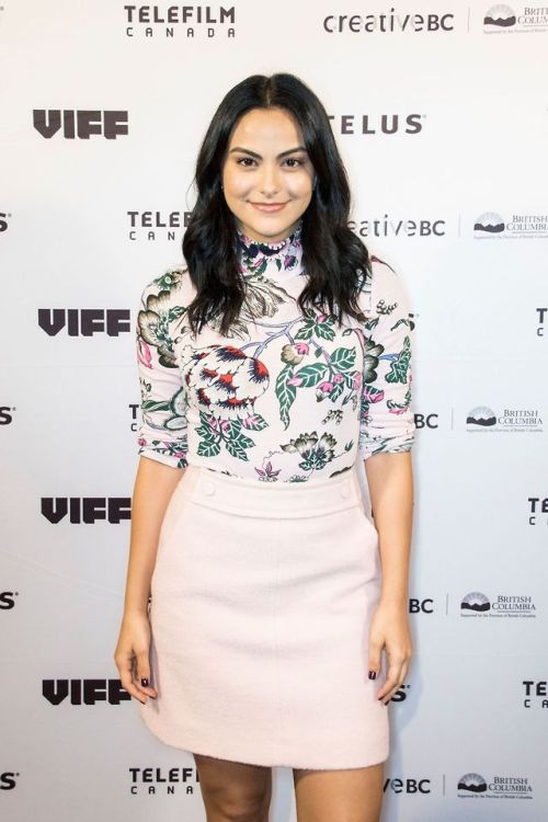 Camila Mendes at The New Romantic premiere during The Vancouver...