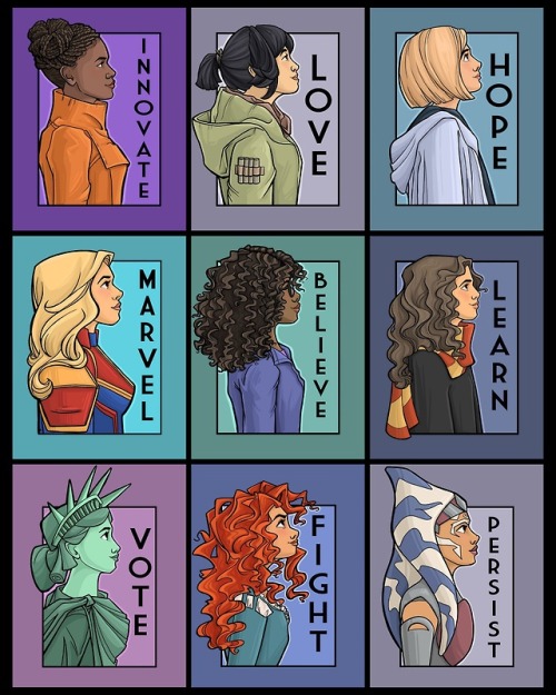 polizwrites:sosuperawesome:She Series Prints / PinsKaren...