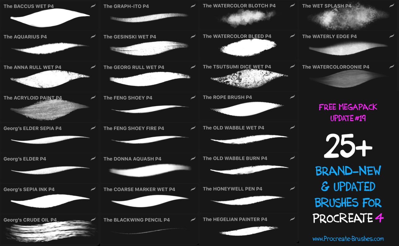 procreate brushes free download