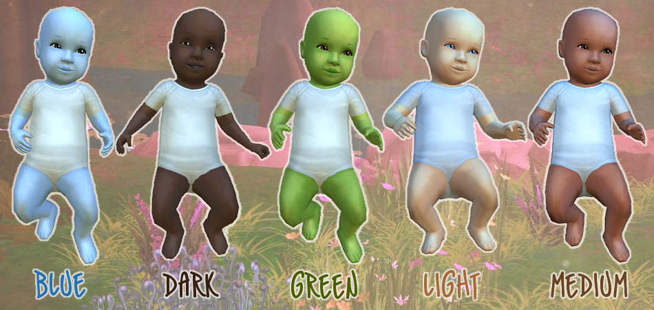 sims 4 baby default