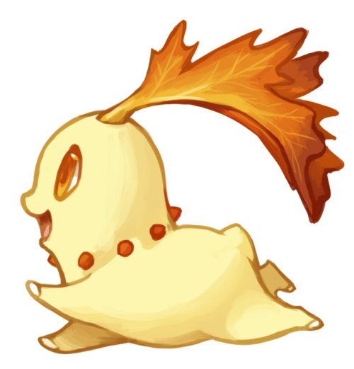 mewitti:Chikoritas I drew during Pokemon GO Community Day. We...