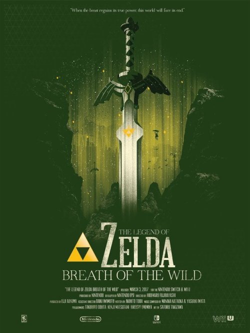 retrogamingblog:Legend of Zelda Posters made by...