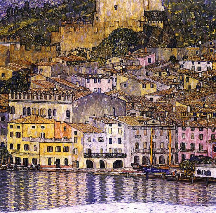 Artemis Dreaming, Malcesine on Lake Garda, 1913 Gustav Klimt ...