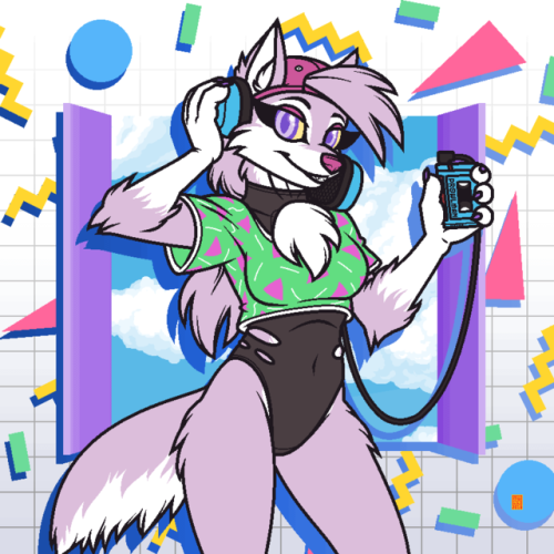 izzyink:RADICAL LYKAMy new music mascot, Radical Lyka. She...