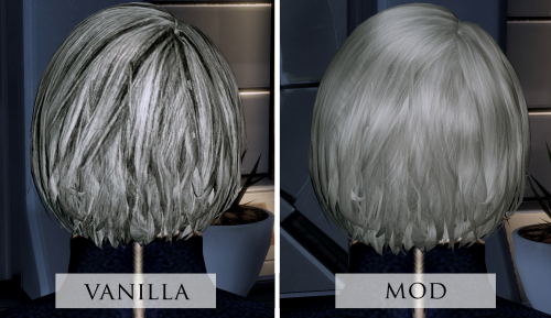 Me2 Hair Mods