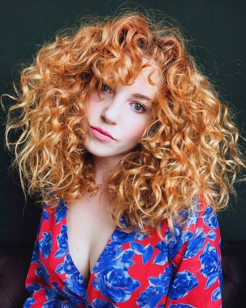 curly hair on Tumblr