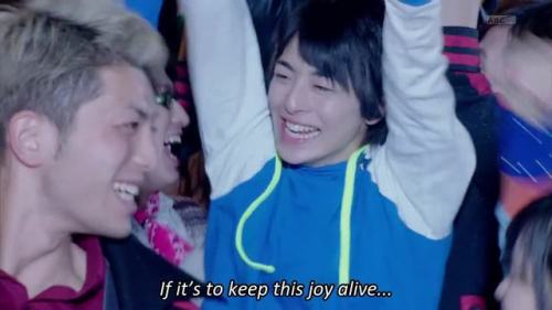 New personal motto from the deliciously fruity Kamen Rider...