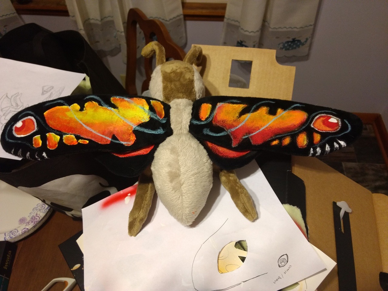 godzilla rainbow mothra jumbo plush