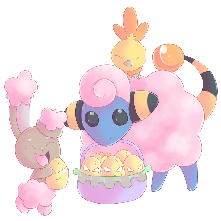 An art blog~, This year’s pokemon go Easter event and my search...
